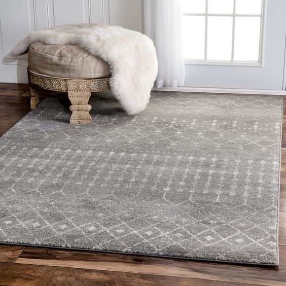 tapis gris-pas-cher,2018