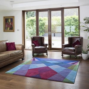 tapis de luxe salon design tapis contemporain moderne