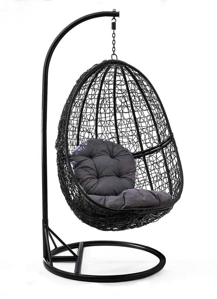 fauteuil suspendu en rotin design et pas cher