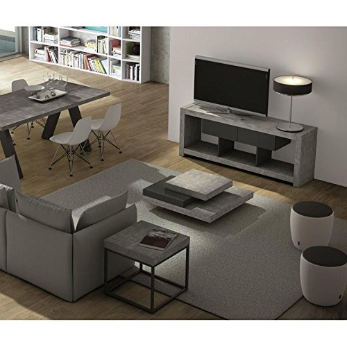 table basse imitation béton style design pas cher
