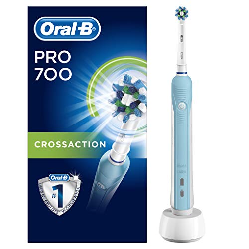 oral b pro 700 crossaction brosse dents lectrique rechargeable par bleu 1 1