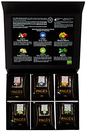 pags coffret en carton de th bio 60 sachets 1