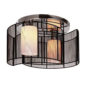 maxmer lustre plafonnier lumire design moderne eclairage de plafond tissu 1