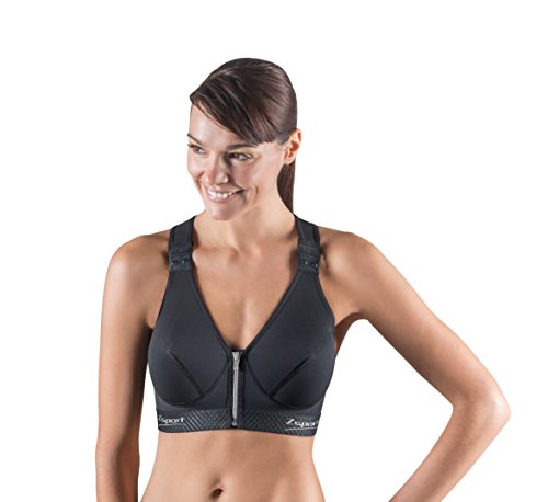 zsport zbra silver soutien gorge de sport femme noir fr taille fabricant 1 1
