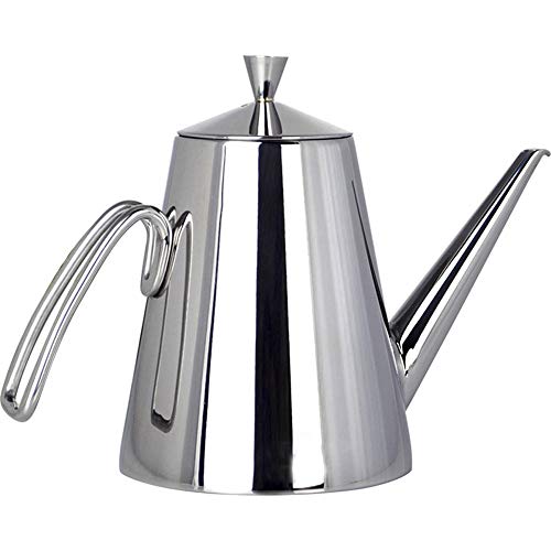 Distributeur d'huile d'olive en verre Cruet d'huile et de vinaigre avec bec vers