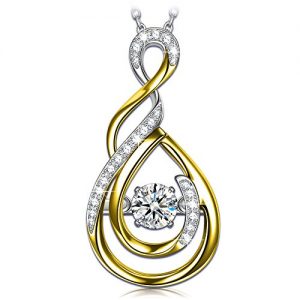 Collier coeur et infini personnalisé pas cher amazon