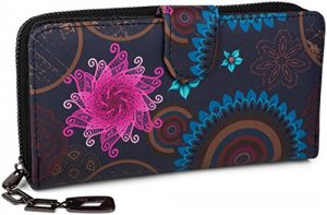 Porte feuille en cuir femme pas cher amazon