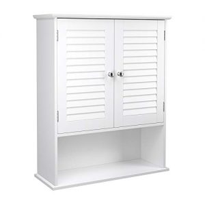 Petit meuble blanc laqué pas cher amazone