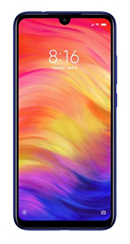 XIAOMI Redmi Note 7 Smartphone 19.5:9 6.3 bleu neptune LTE Android 9.0 (Pie) Capacite 64 GB