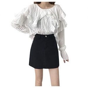 Jupe Jean Couleur Femmes Pas Cher