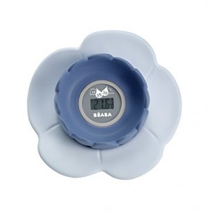 Béaba thermomètre de bain lotus gris/bleu Pas cher