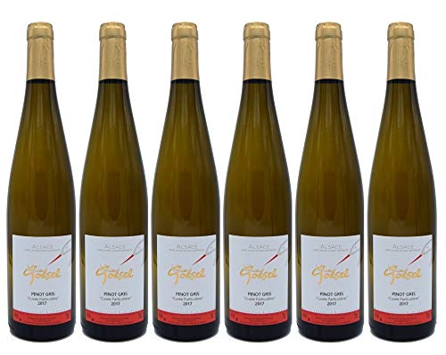 Domaine Vincent Goesel - Vin blanc d'Alsace PINOT GRIS"Cuvée Particulière" - 2017 - Lot de 6 bouteilles de 75cl