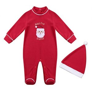 Pyjama Bébé Rouge Noel Pas cher