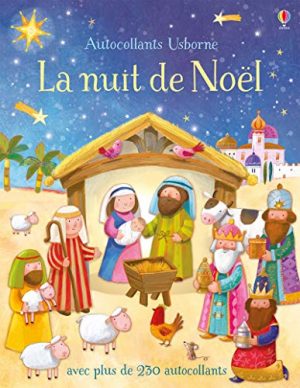 Coloriage crèche noël nativité Pas cher
