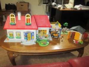 Maison rose traditionnelle playmobil la moins cher amazon