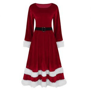 Costume De Mere Noel Grande Taille Pas cher