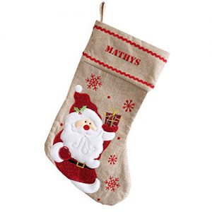 Chaussette De Noel Personnalisée Avec Prenom Pas cher