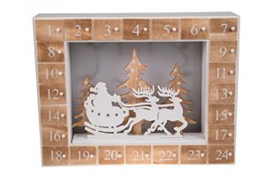 Modele Traineau Pere Noel Bois Pas cher