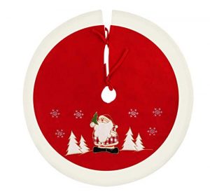 Sapin Noel Rouge Et Blanc 2019 Pas cher