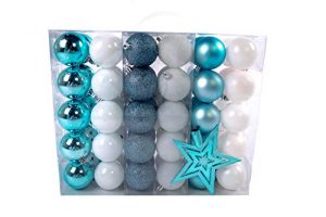 Sapin De Noel Bleu Et Blanc 2019 Pas cher