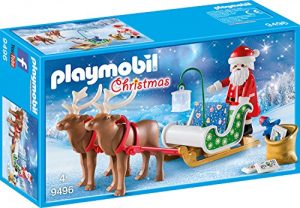 Playmobil 123 Traineau Pere Noel Pas cher