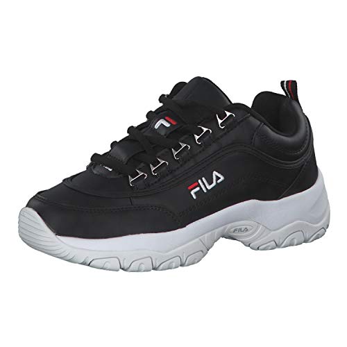 Fila Strada WMN, Baskets Hautes Femme, Noir (Black-25Y), 37 EU