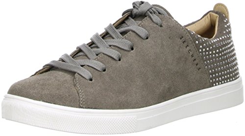 Skechers Baskets Moda-Clean Street pour Femme - Violet - Taupe, 39.5 EU