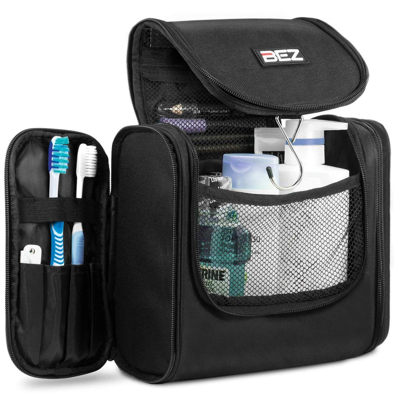 Trousse de toilette de voyage à suspendre