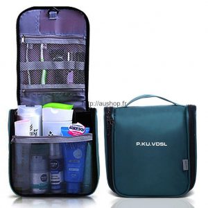 Trousse de toilette de voyage à suspendre