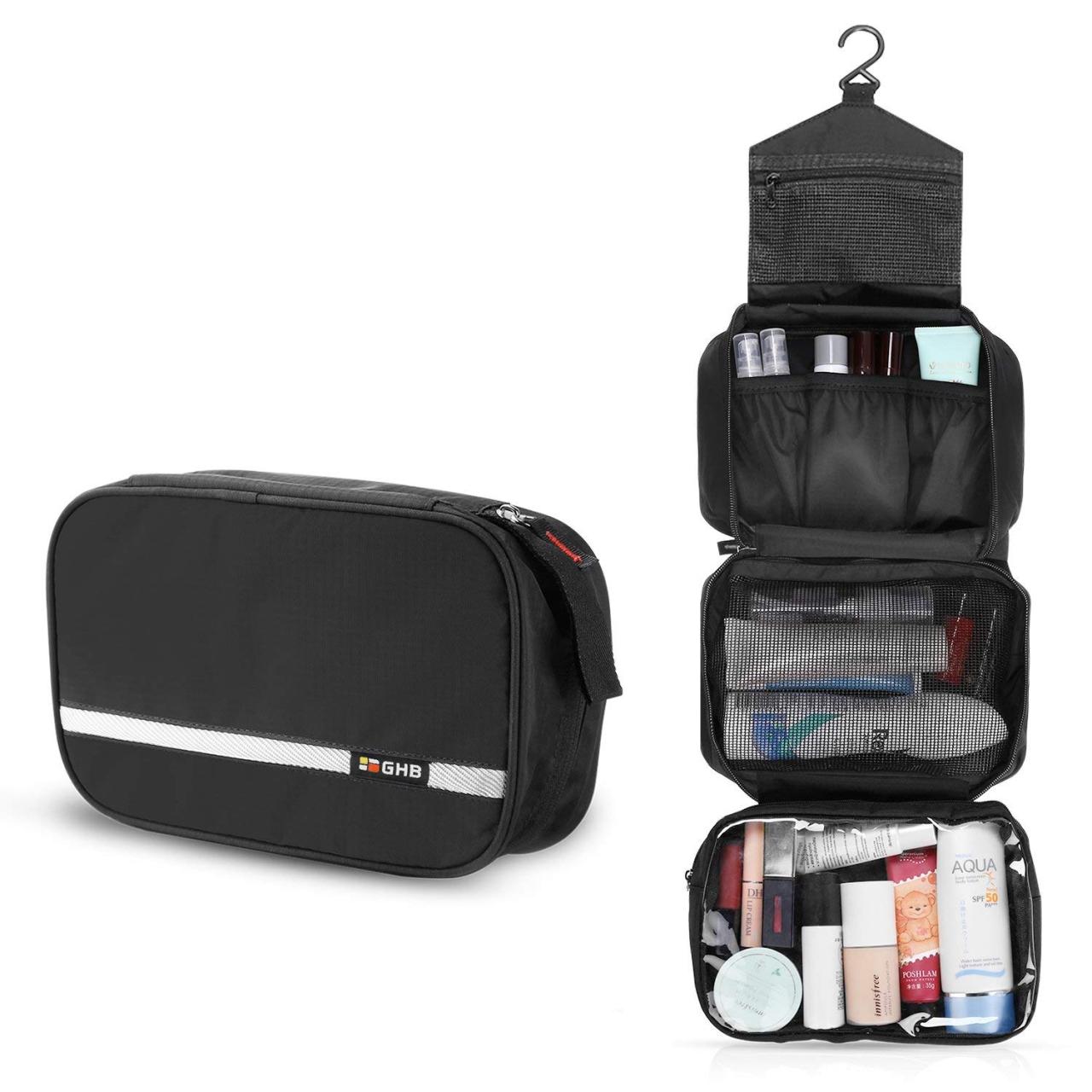 Trousse de toilette de voyage à suspendre